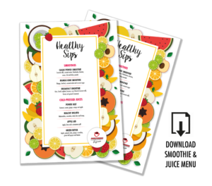 Dolphins Express Cafe Juice & Smoothie Menu